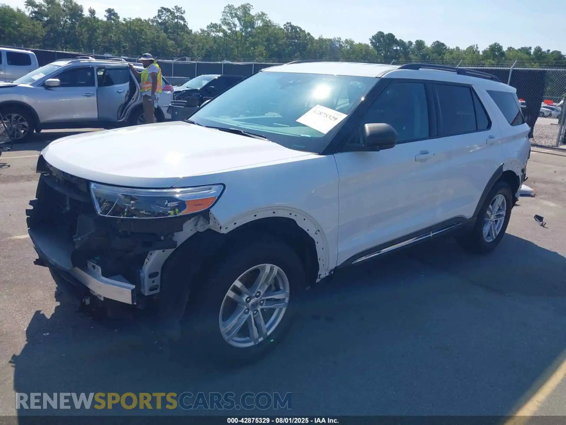 2 fotografías del automóvil dañado 1FMSK8DH2NGA79232 FORD EXPLORER 2022