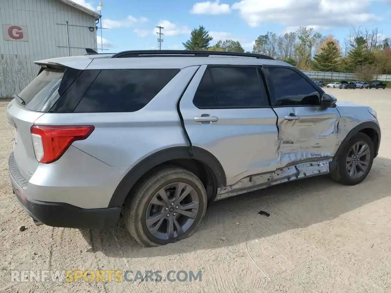 3 Photograph of a damaged car 1FMSK8DH2NGA98119 FORD EXPLORER 2022