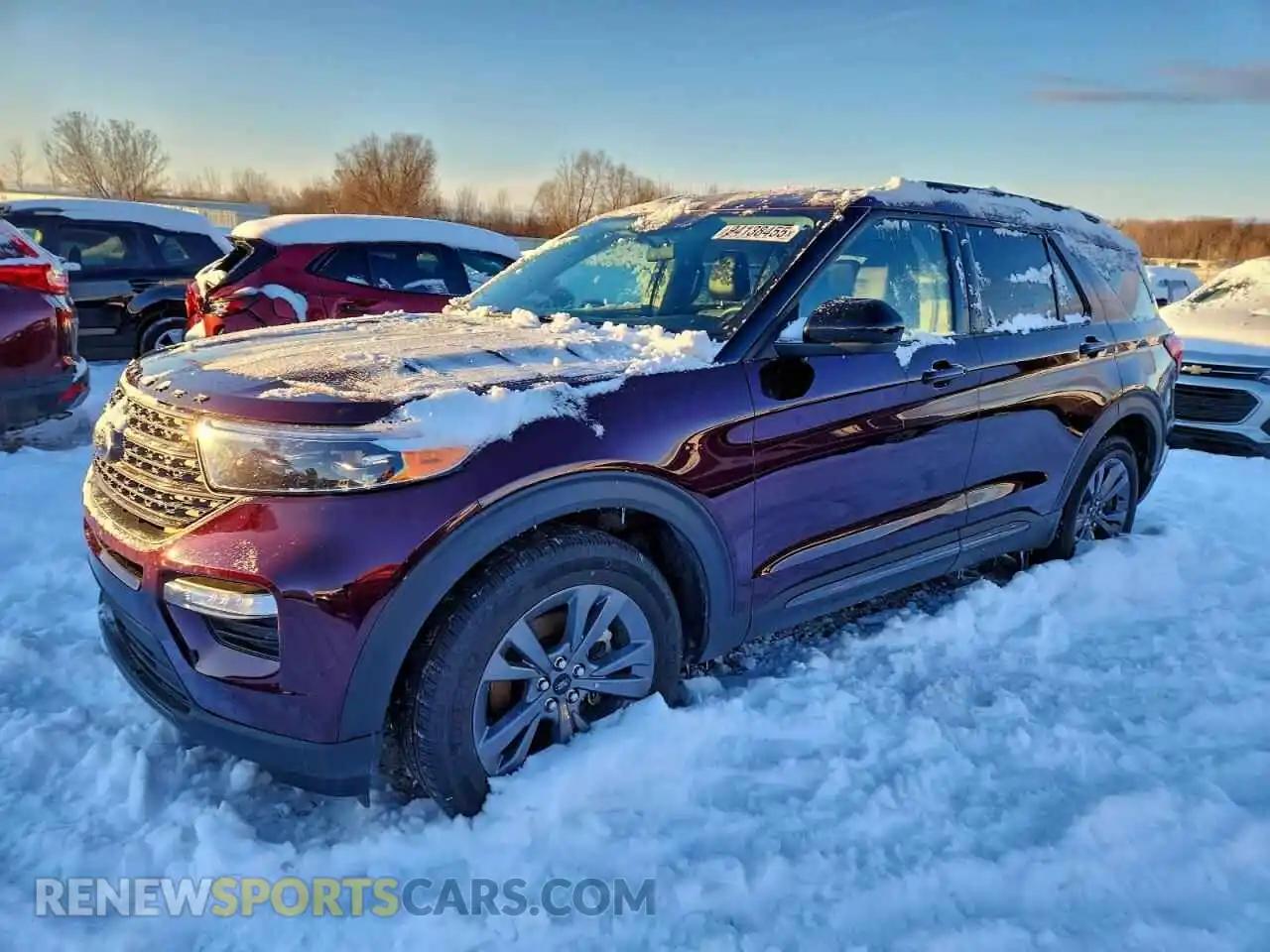 1 Photograph of a damaged car 1FMSK8DH2NGB08485 FORD EXPLORER 2022