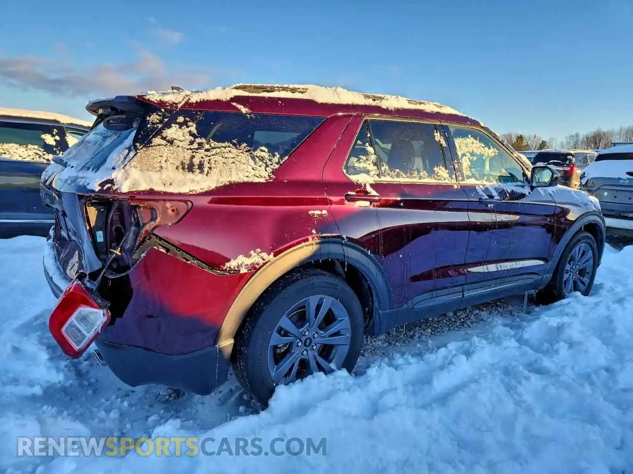 3 Photograph of a damaged car 1FMSK8DH2NGB08485 FORD EXPLORER 2022