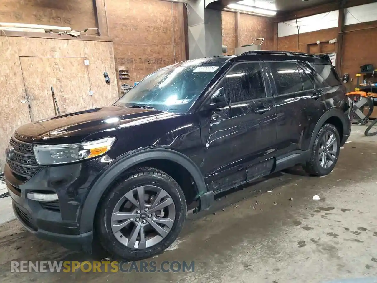 1 Photograph of a damaged car 1FMSK8DH2NGB09622 FORD EXPLORER 2022