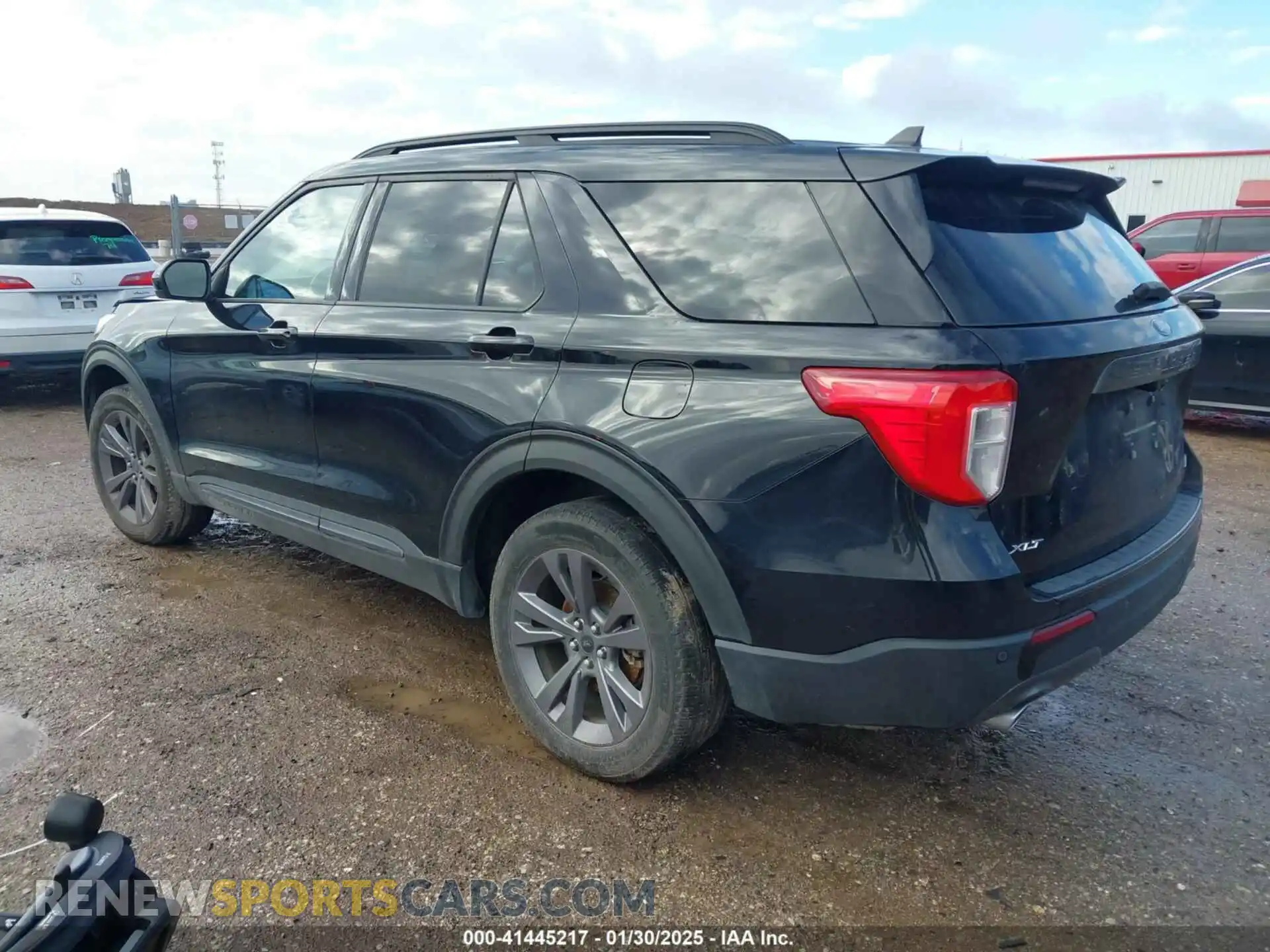 3 Photograph of a damaged car 1FMSK8DH2NGB27960 FORD EXPLORER 2022