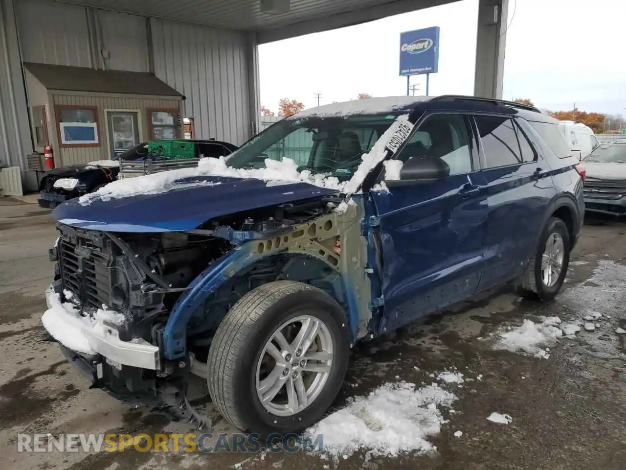 1 Photograph of a damaged car 1FMSK8DH2NGB48808 FORD EXPLORER 2022