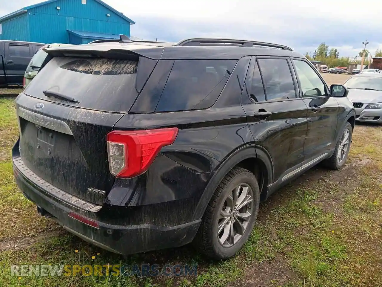 3 fotografías del automóvil dañado 1FMSK8DH2NGB94736 FORD EXPLORER 2022
