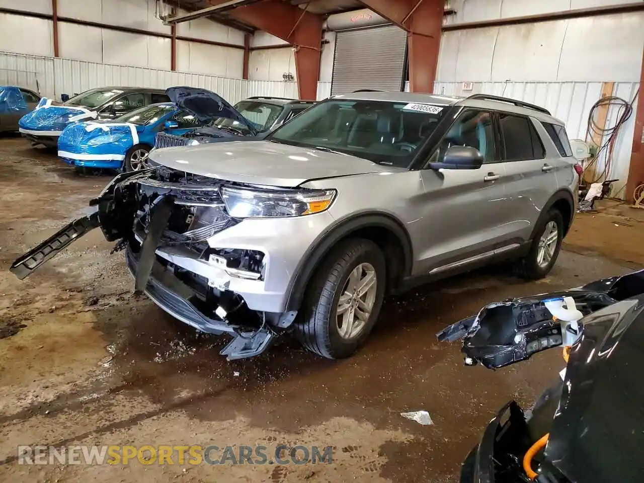 1 Photograph of a damaged car 1FMSK8DH2NGC33146 FORD EXPLORER 2022