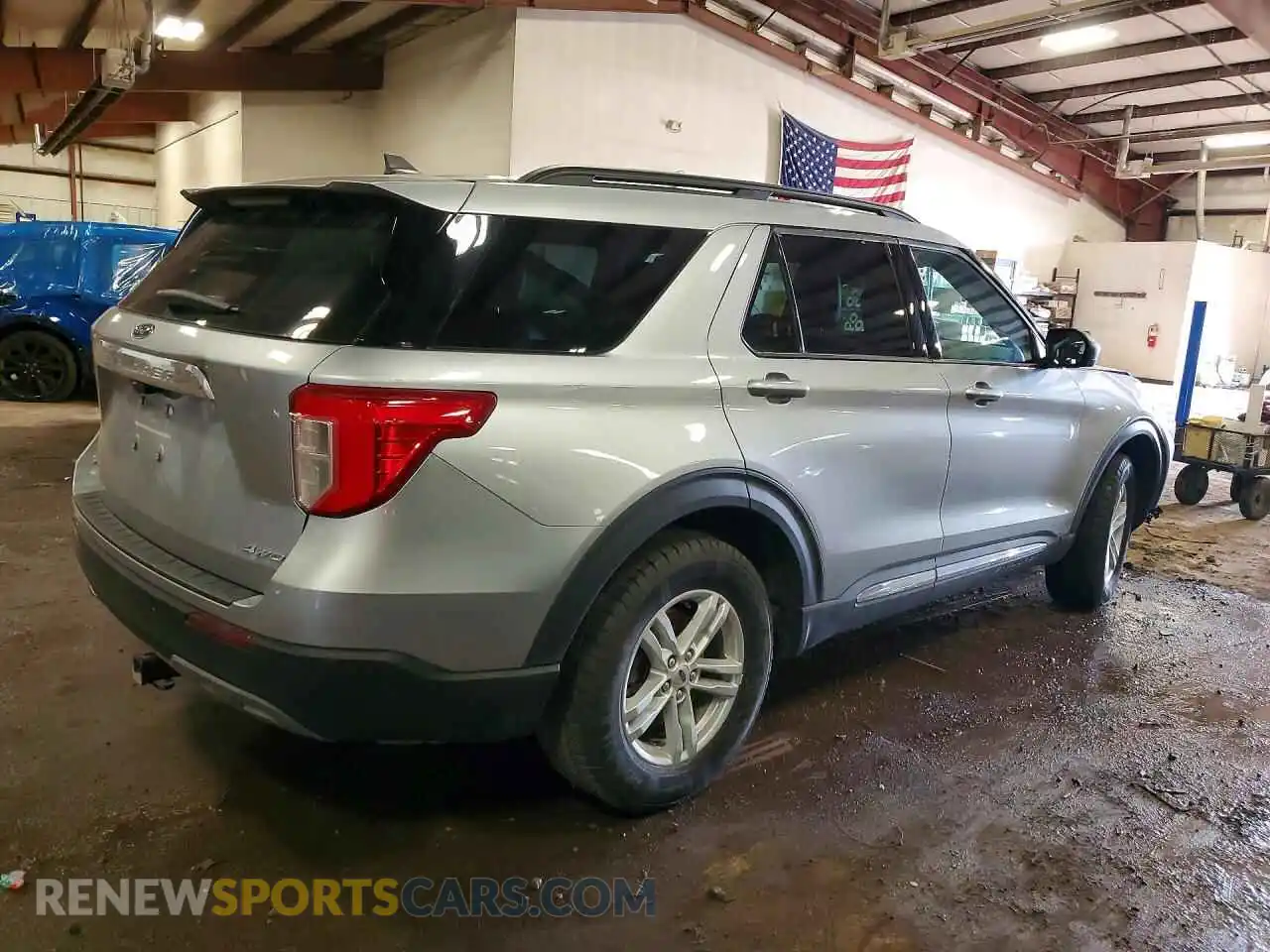 3 Photograph of a damaged car 1FMSK8DH2NGC33146 FORD EXPLORER 2022