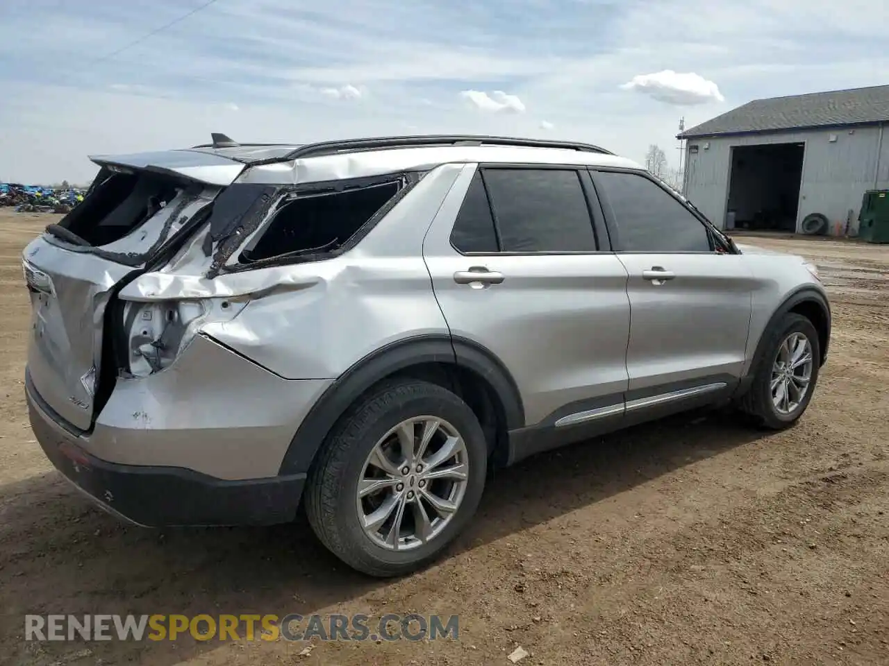 3 fotografías del automóvil dañado 1FMSK8DH3NGA26684 FORD EXPLORER 2022
