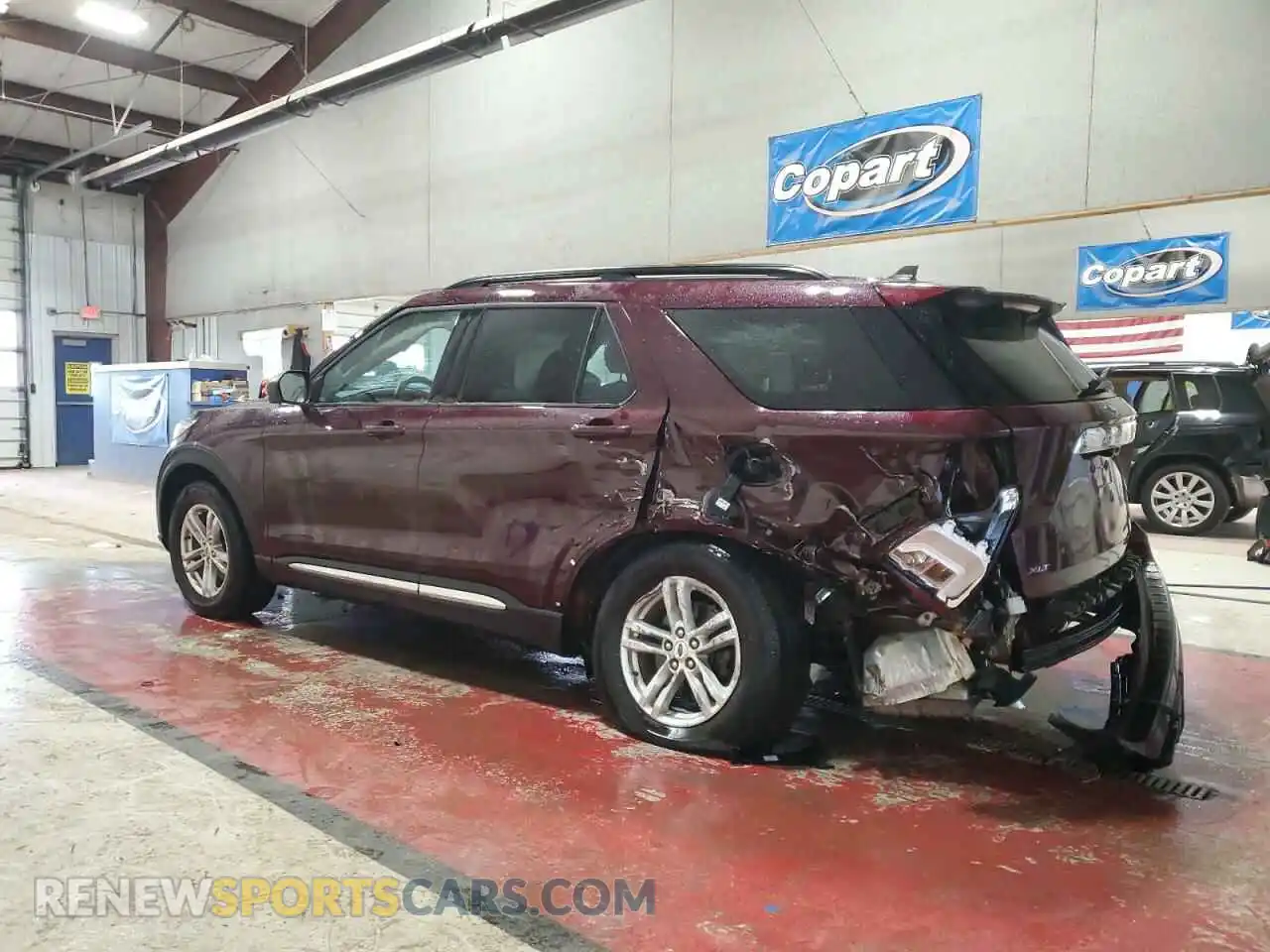 2 fotografías del automóvil dañado 1FMSK8DH3NGA62598 FORD EXPLORER 2022