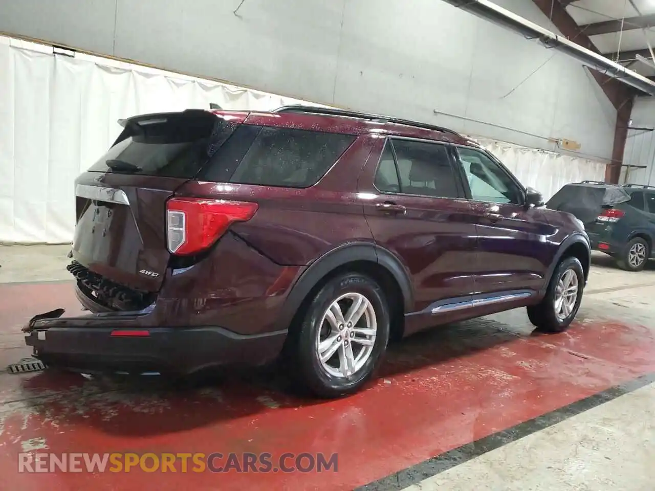3 fotografías del automóvil dañado 1FMSK8DH3NGA62598 FORD EXPLORER 2022
