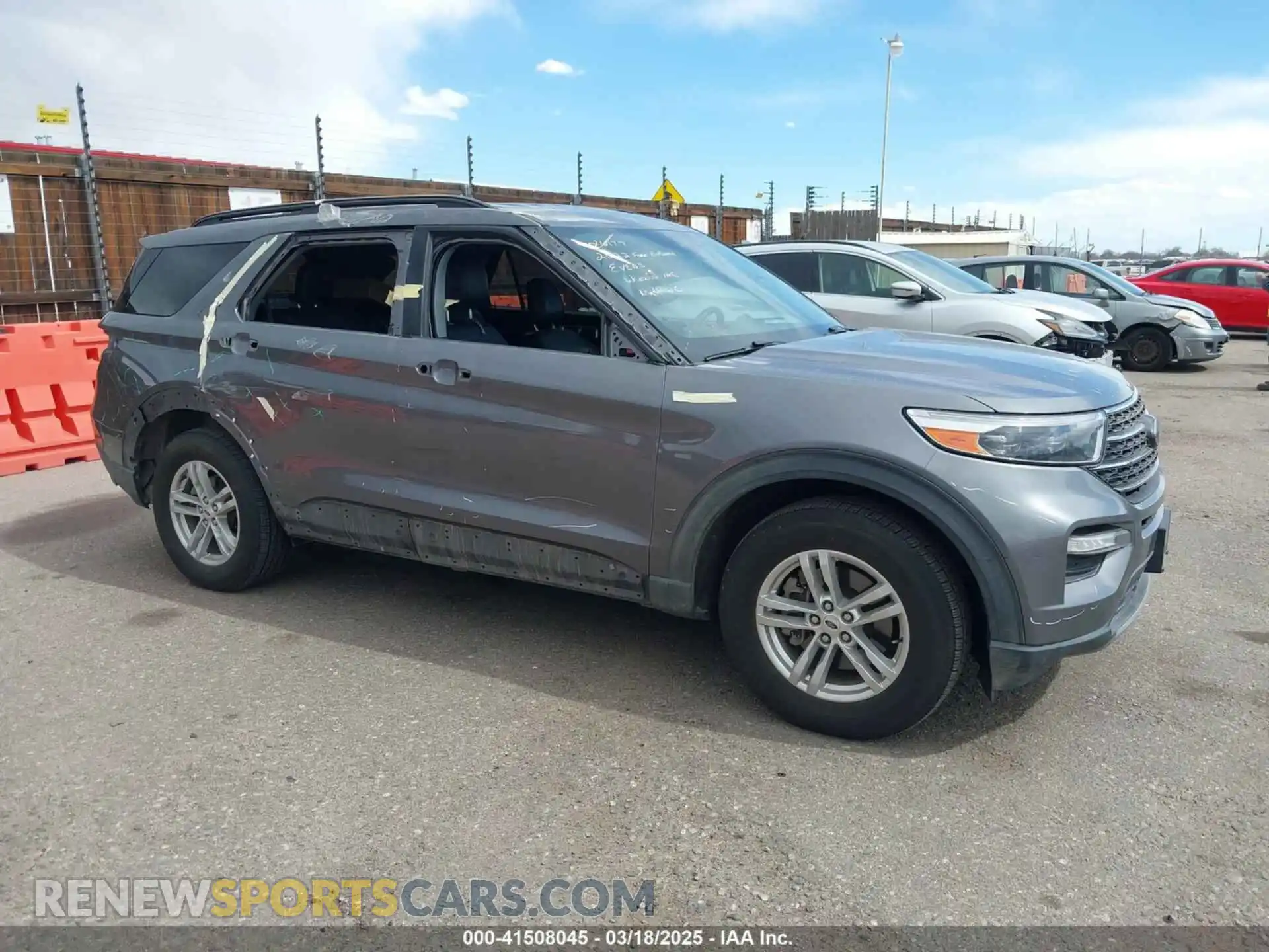 1 Photograph of a damaged car 1FMSK8DH4NGA11739 FORD EXPLORER 2022