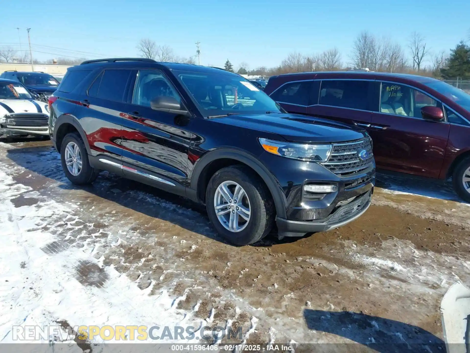 1 Photograph of a damaged car 1FMSK8DH4NGA61315 FORD EXPLORER 2022