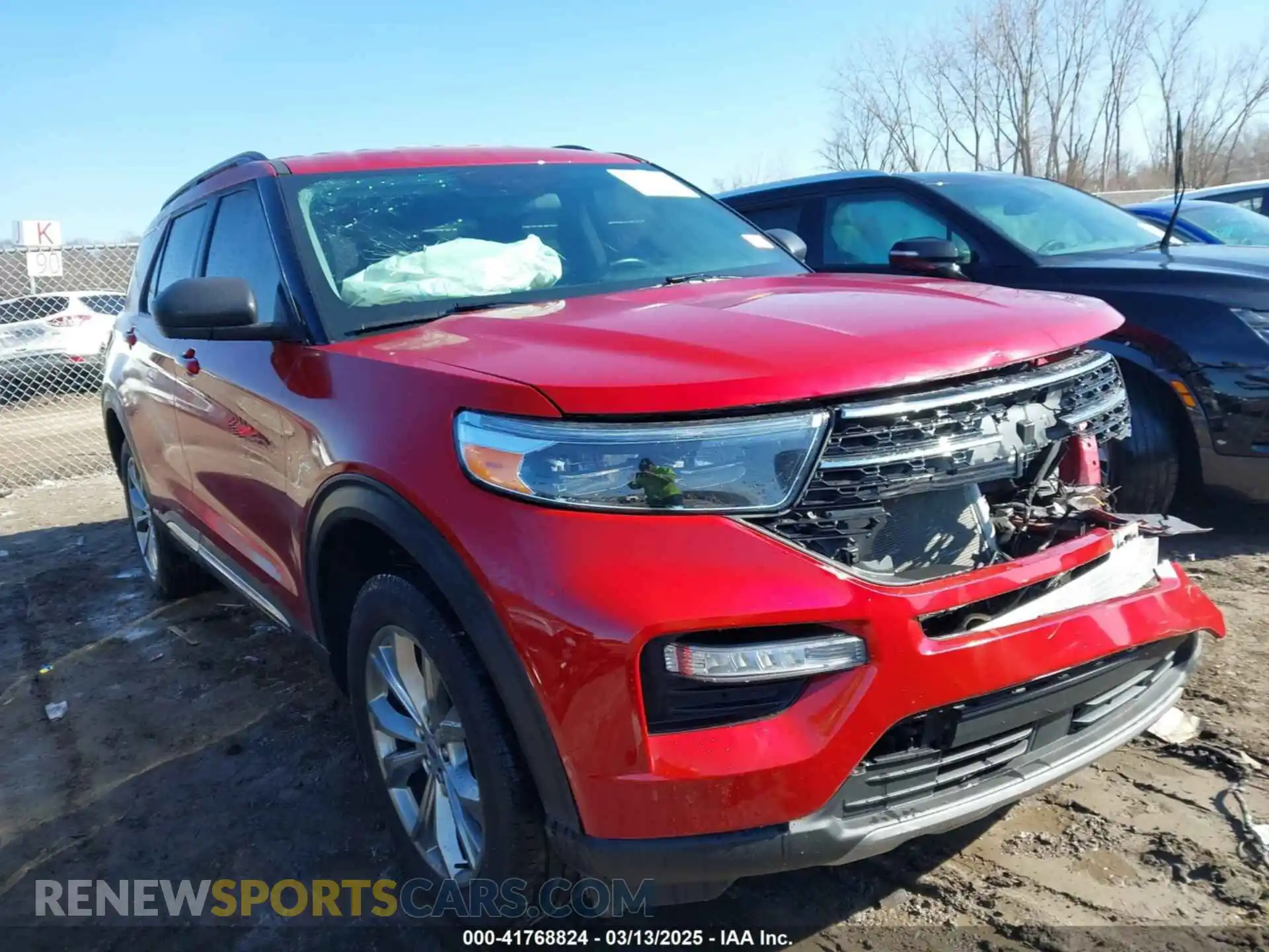 1 Photograph of a damaged car 1FMSK8DH4NGA68538 FORD EXPLORER 2022