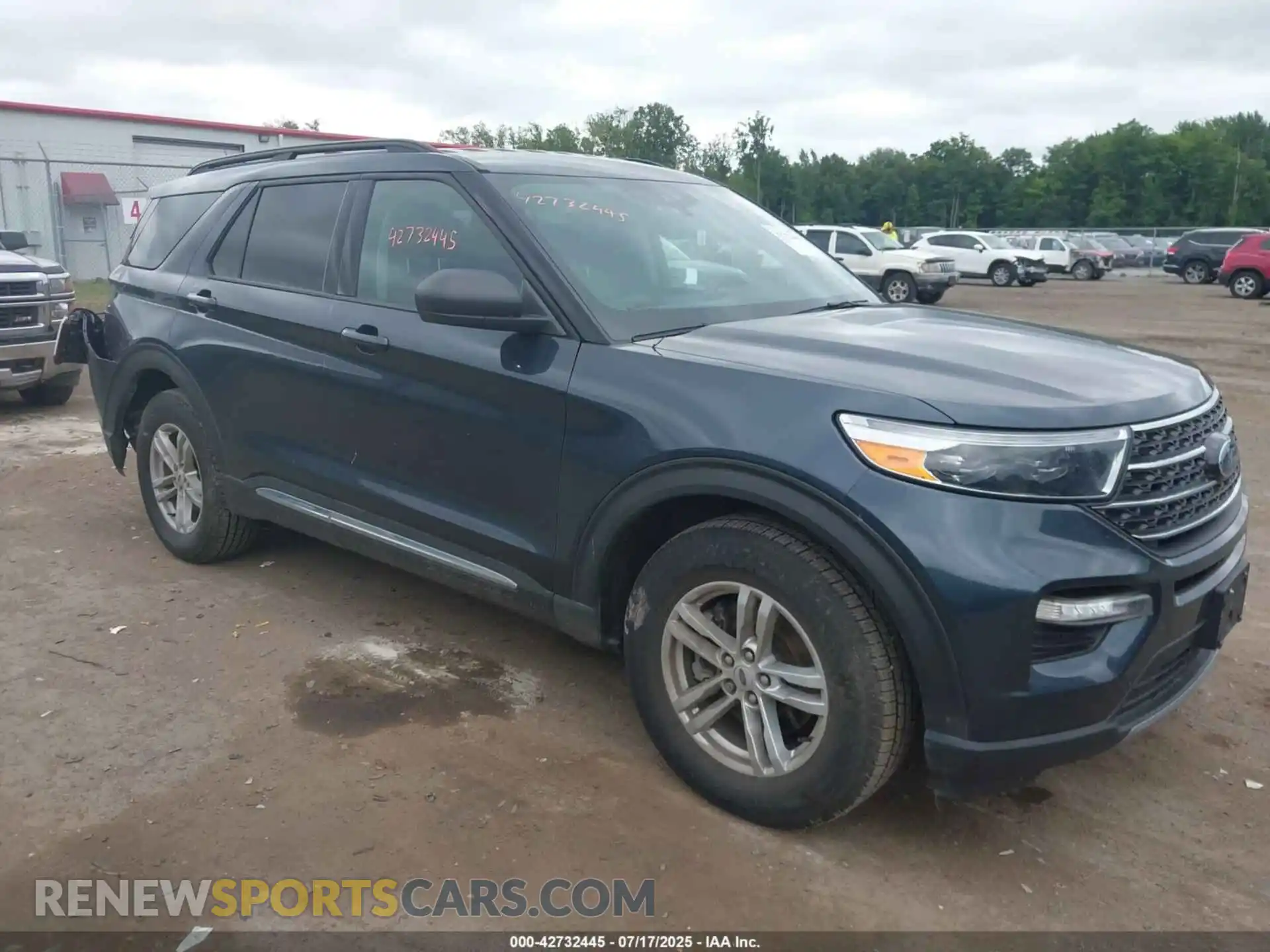 1 Photograph of a damaged car 1FMSK8DH4NGA87753 FORD EXPLORER 2022