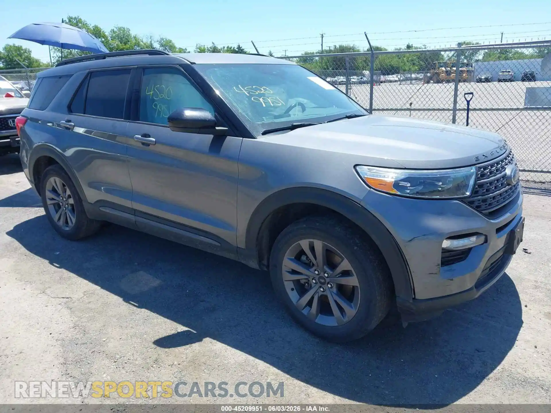 1 Photograph of a damaged car 1FMSK8DH4NGA97800 FORD EXPLORER 2022