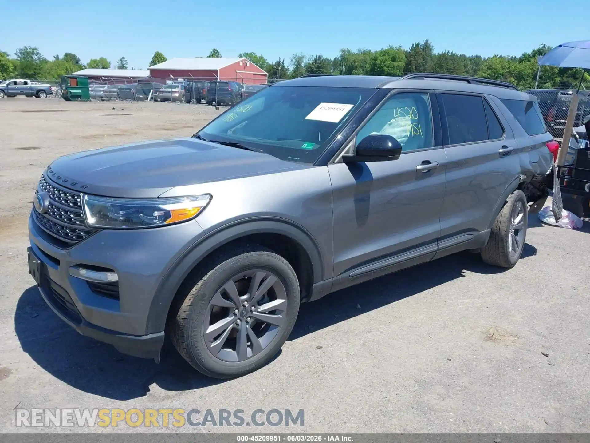 2 Photograph of a damaged car 1FMSK8DH4NGA97800 FORD EXPLORER 2022