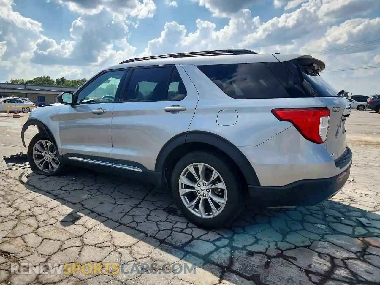 2 fotografías del automóvil dañado 1FMSK8DH4NGC05672 FORD EXPLORER 2022