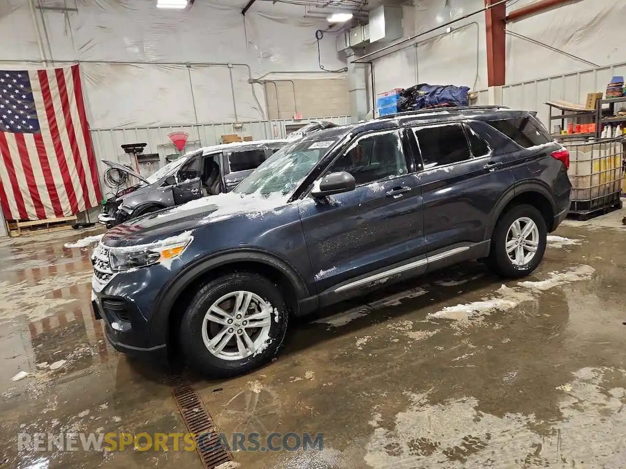 1 Photograph of a damaged car 1FMSK8DH5NGA36844 FORD EXPLORER 2022