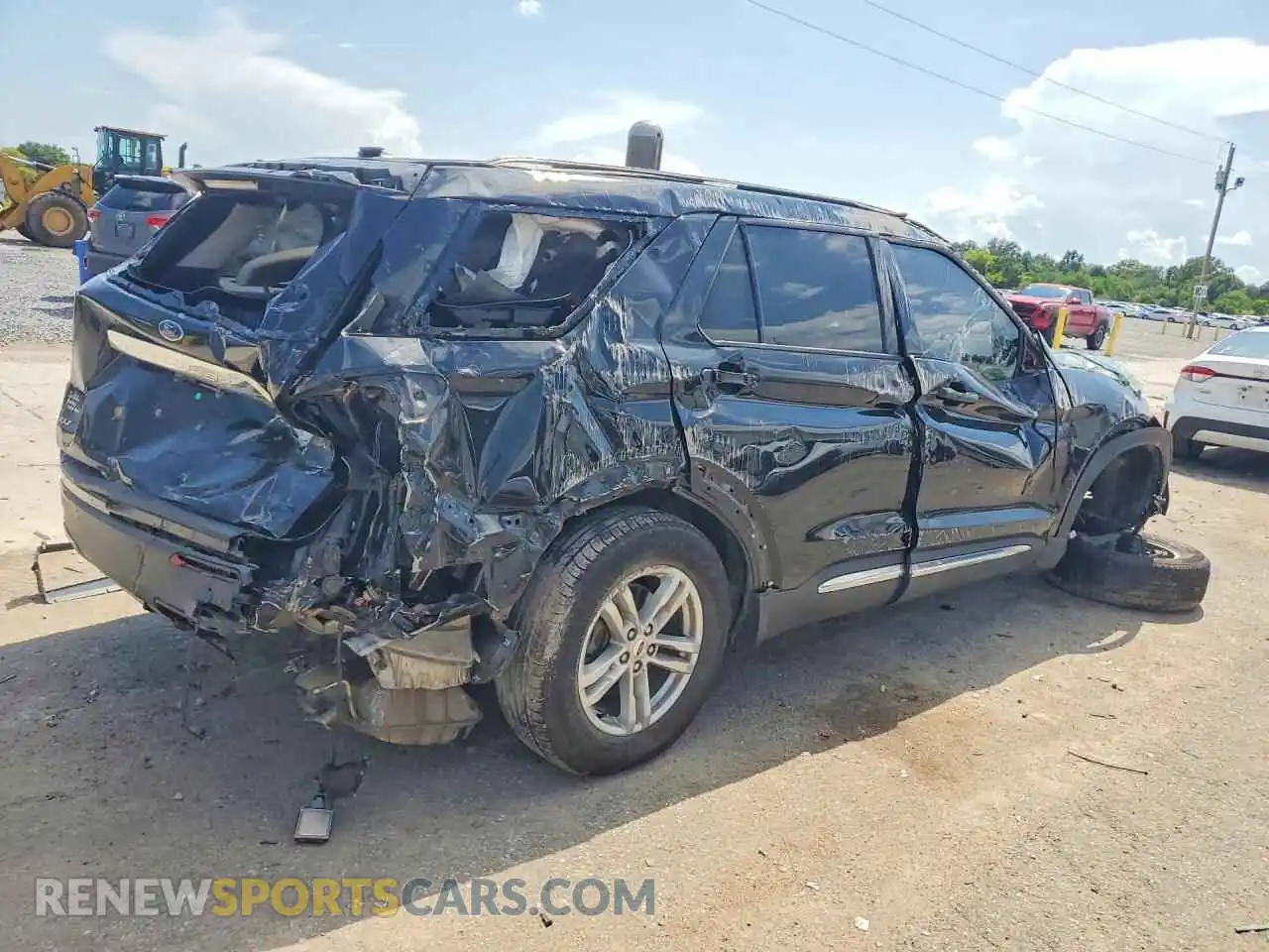 3 Photograph of a damaged car 1FMSK8DH5NGA52493 FORD EXPLORER 2022