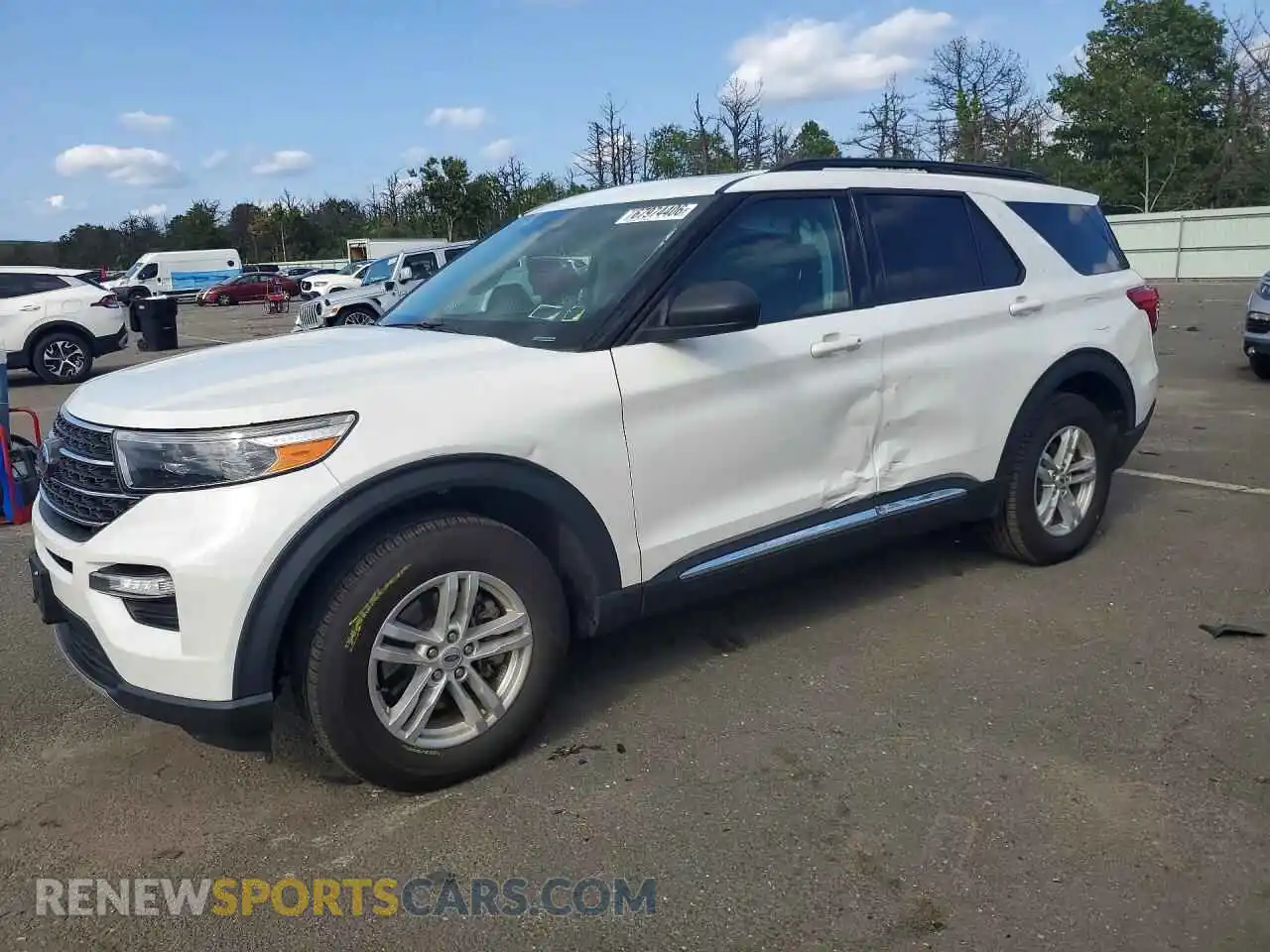 1 Photograph of a damaged car 1FMSK8DH5NGA76549 FORD EXPLORER 2022
