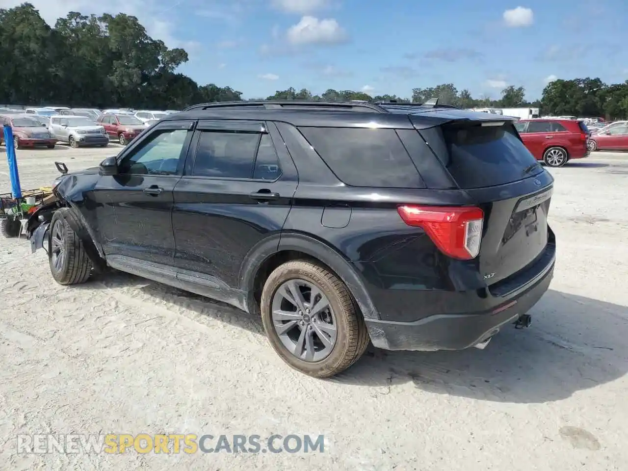 2 Photograph of a damaged car 1FMSK8DH5NGB49595 FORD EXPLORER 2022