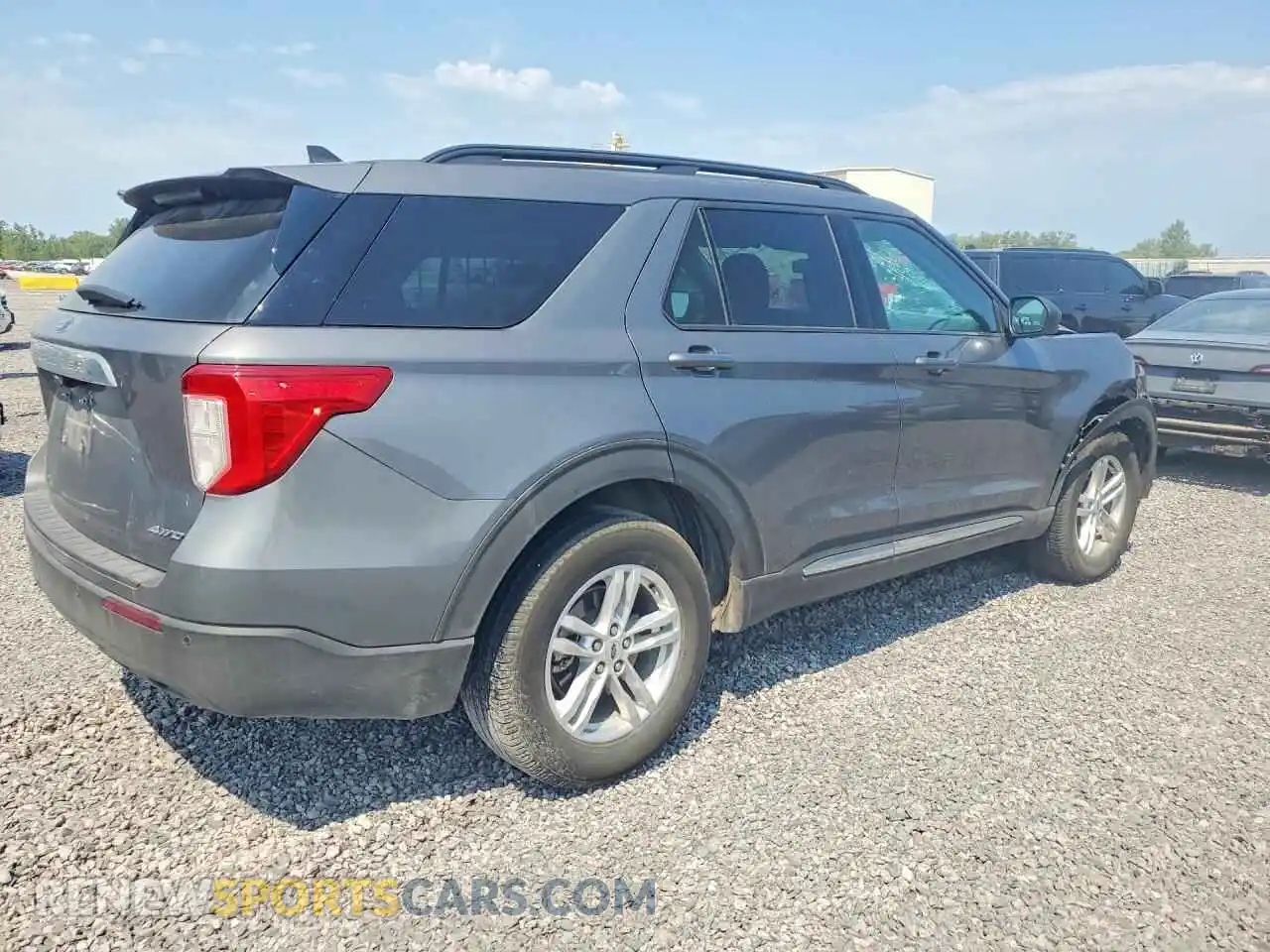 3 Photograph of a damaged car 1FMSK8DH5NGC44450 FORD EXPLORER 2022