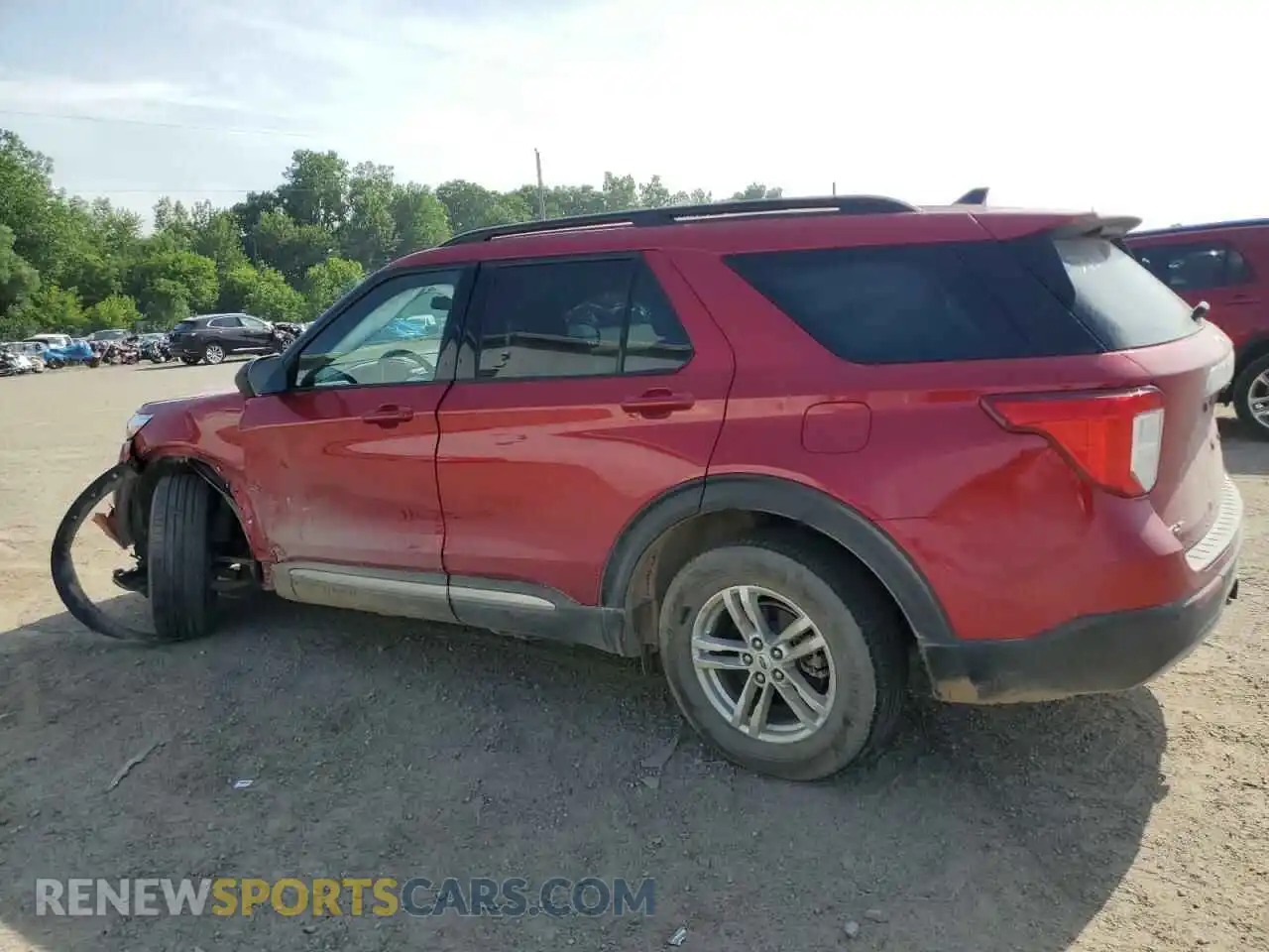 2 Photograph of a damaged car 1FMSK8DH6NGA01827 FORD EXPLORER 2022