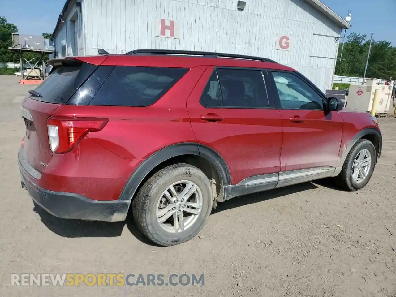 3 Photograph of a damaged car 1FMSK8DH6NGA01827 FORD EXPLORER 2022