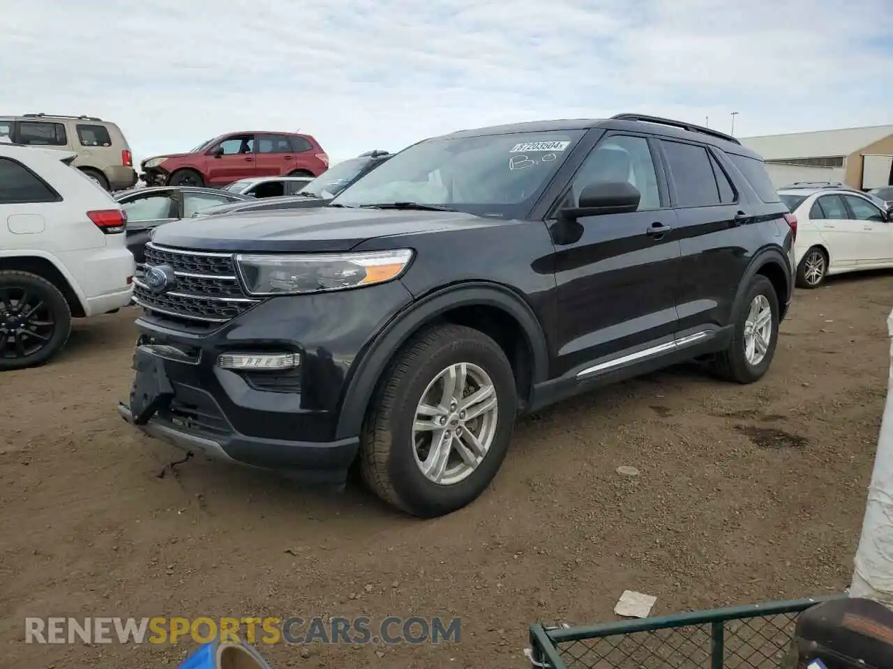 1 Photograph of a damaged car 1FMSK8DH6NGA15324 FORD EXPLORER 2022