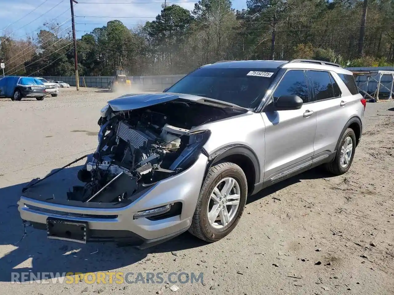 1 Photograph of a damaged car 1FMSK8DH6NGA65303 FORD EXPLORER 2022