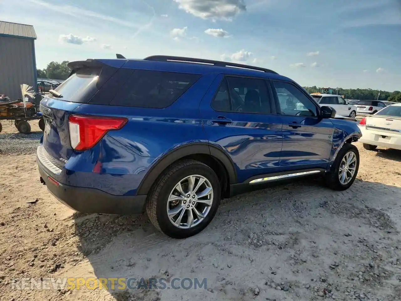 3 Photograph of a damaged car 1FMSK8DH6NGA76933 FORD EXPLORER 2022