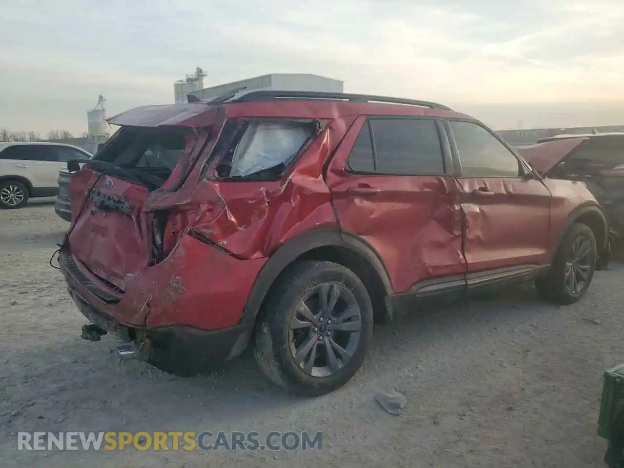 3 Photograph of a damaged car 1FMSK8DH6NGA83302 FORD EXPLORER 2022