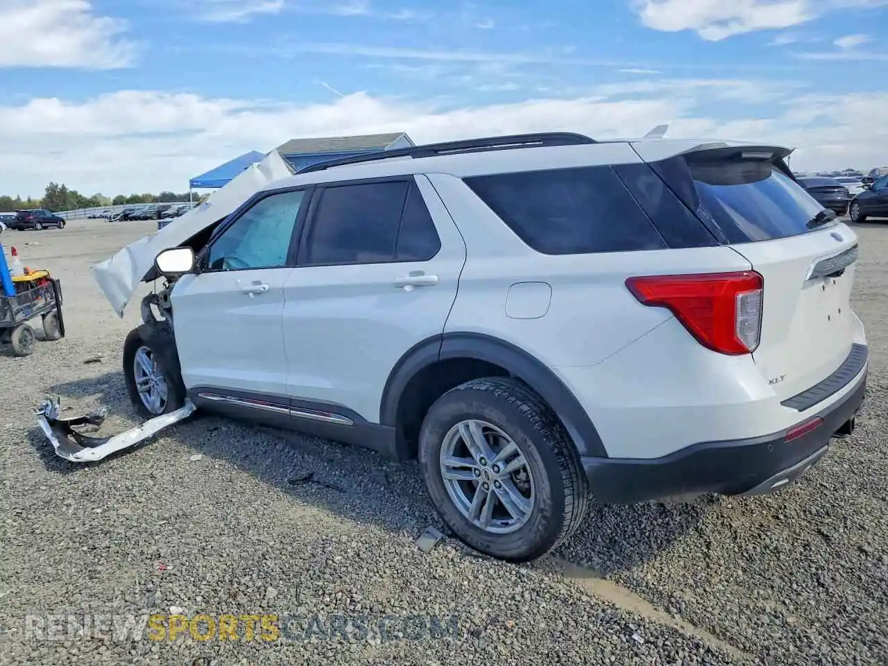 2 Photograph of a damaged car 1FMSK8DH6NGB35625 FORD EXPLORER 2022