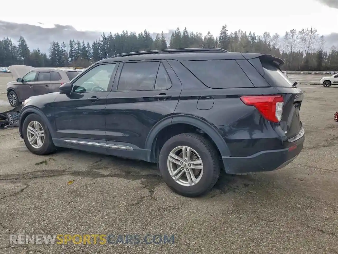 2 Photograph of a damaged car 1FMSK8DH6NGB74120 FORD EXPLORER 2022