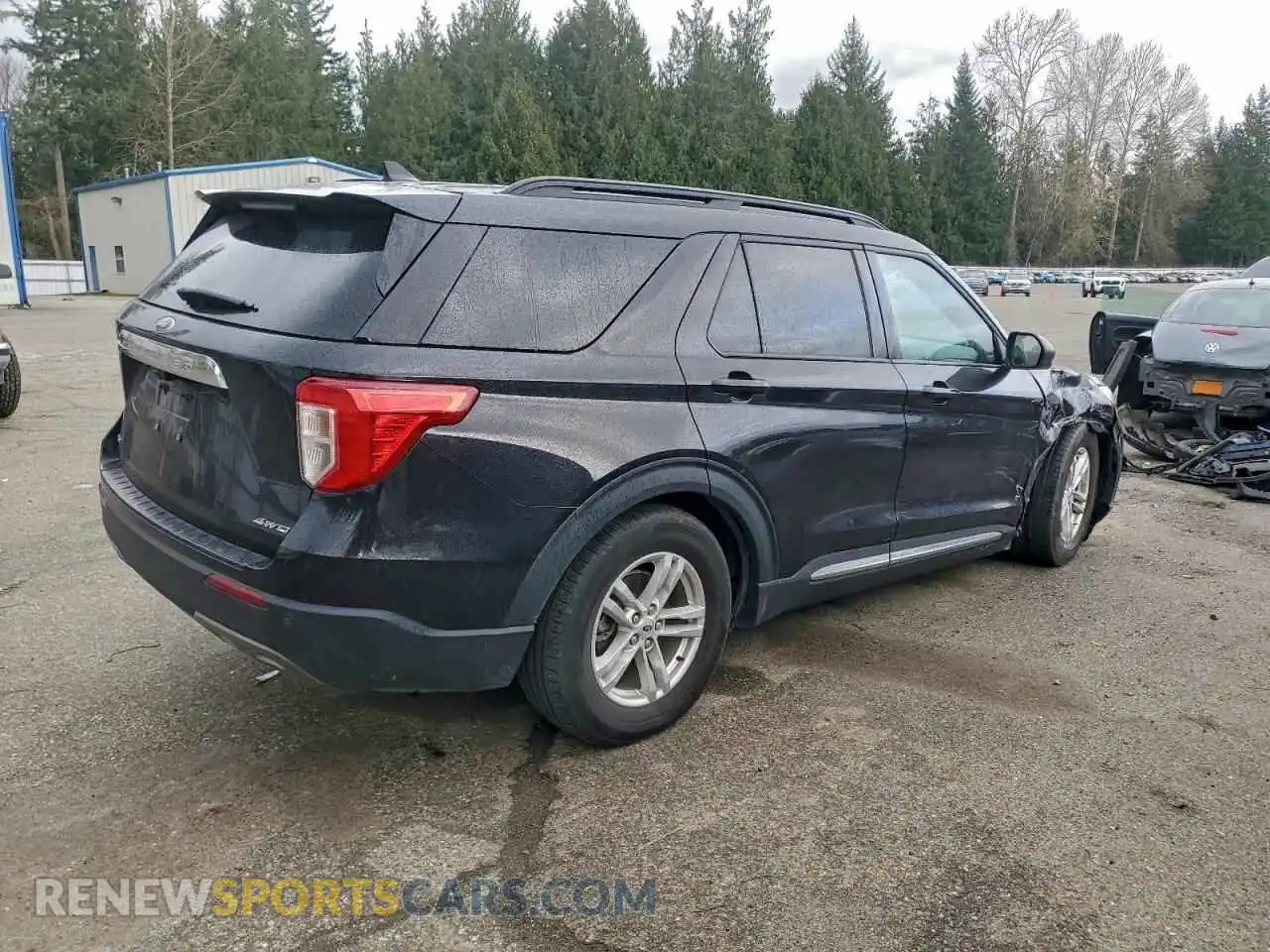 3 Photograph of a damaged car 1FMSK8DH6NGB74120 FORD EXPLORER 2022