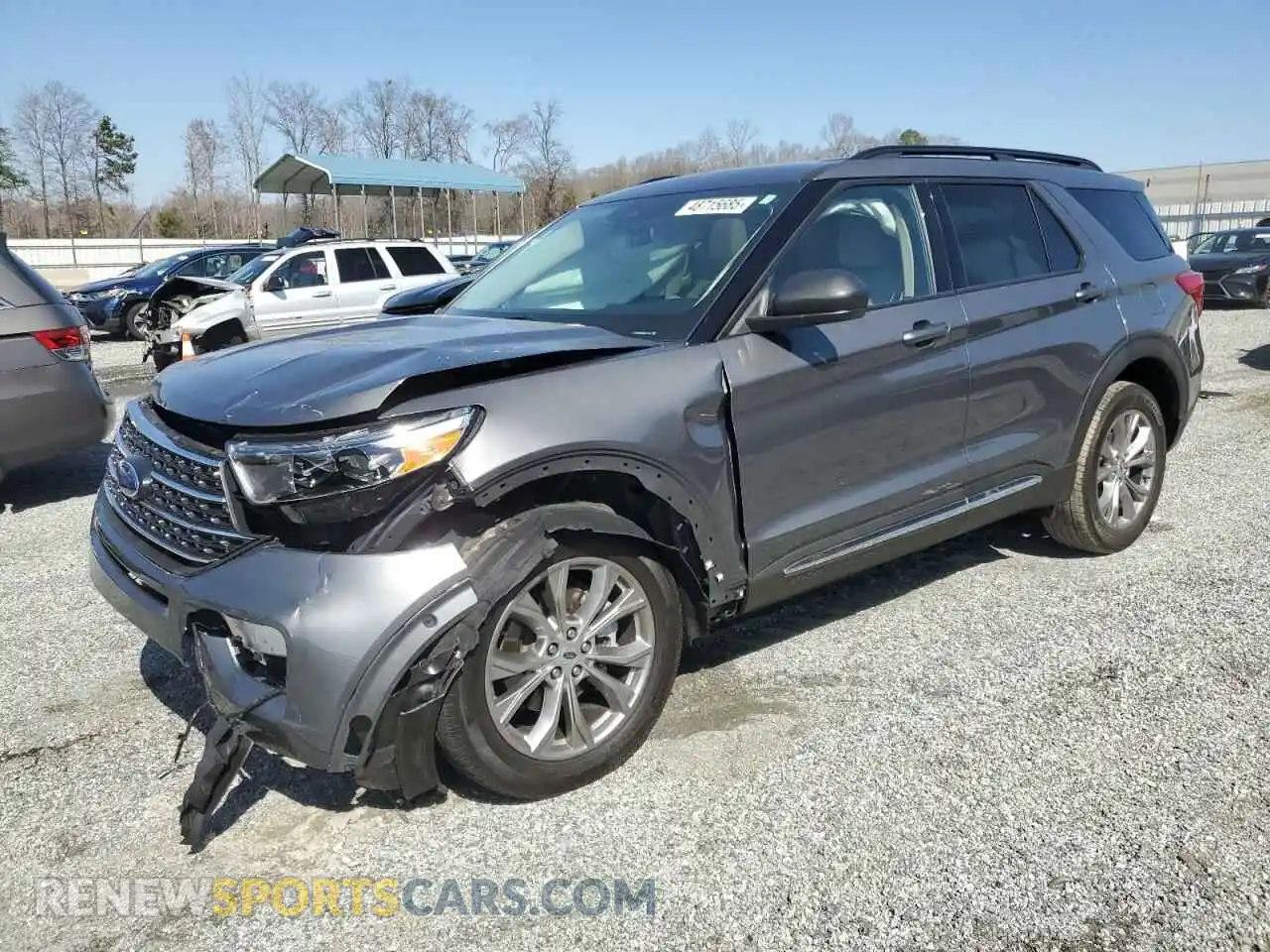 1 Photograph of a damaged car 1FMSK8DH6NGC11537 FORD EXPLORER 2022