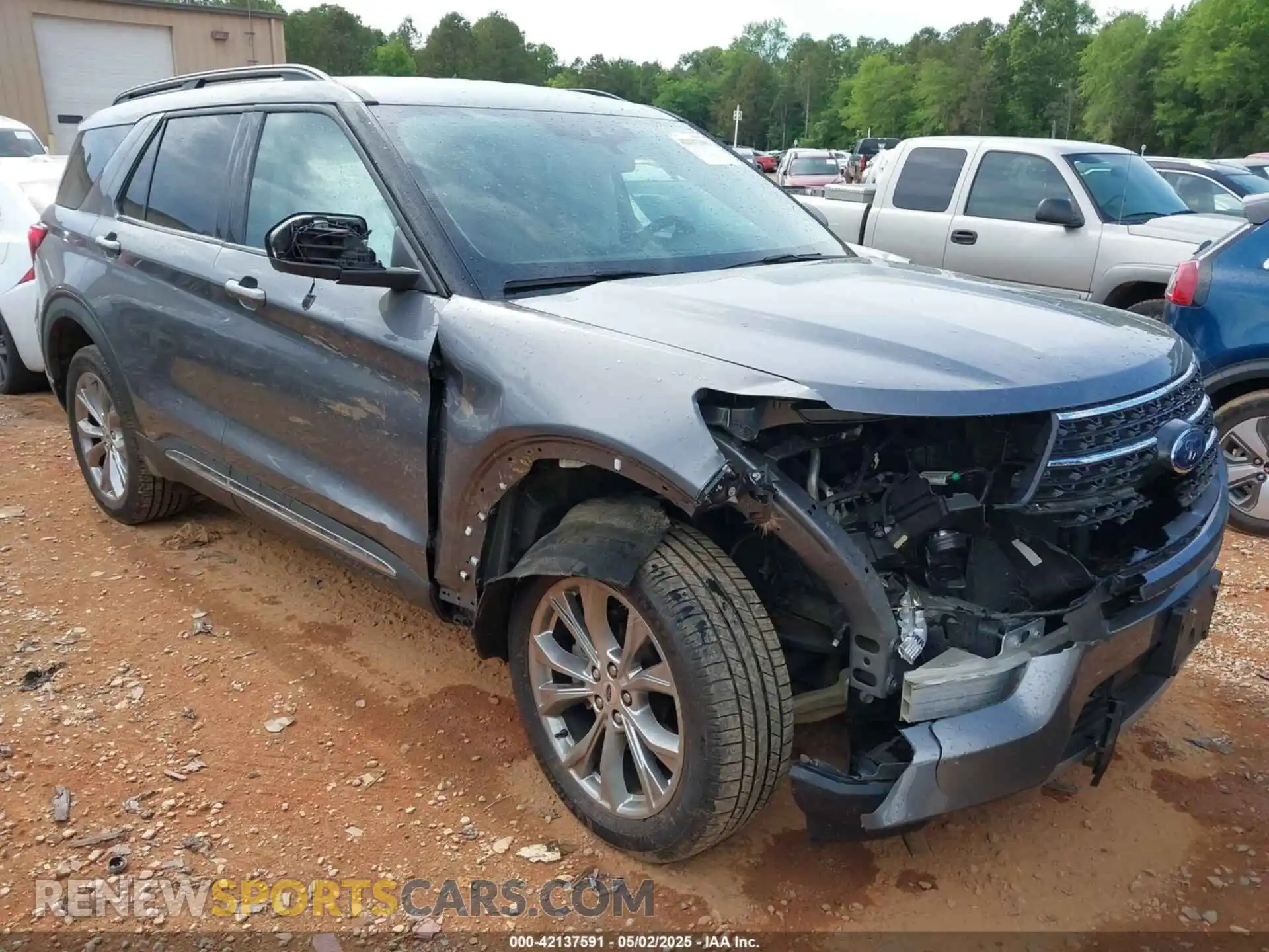 1 Photograph of a damaged car 1FMSK8DH7NGA36408 FORD EXPLORER 2022