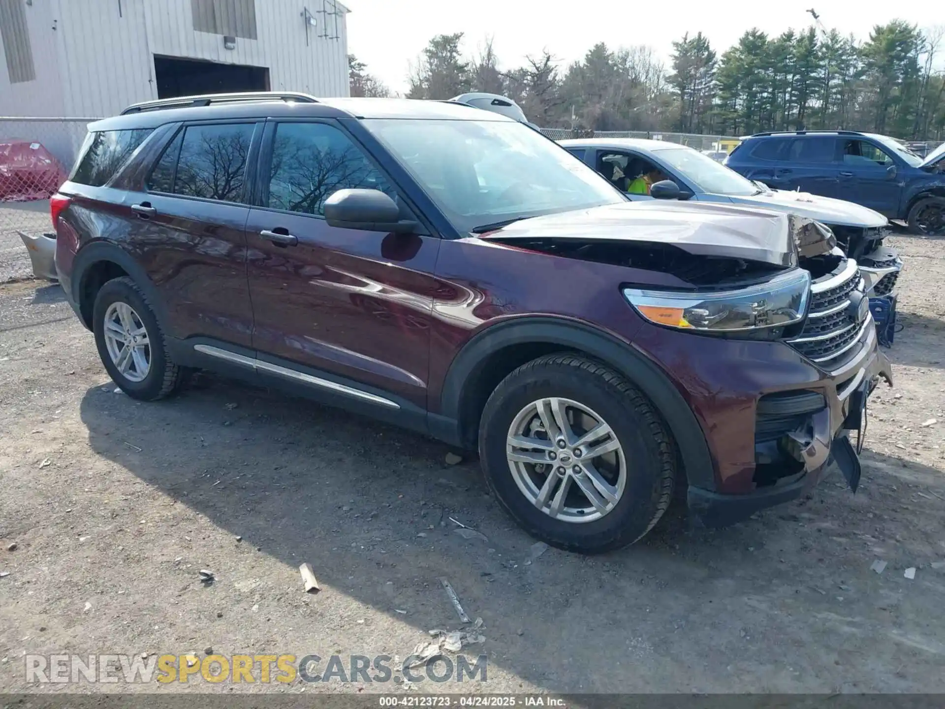 1 Photograph of a damaged car 1FMSK8DH7NGA74186 FORD EXPLORER 2022