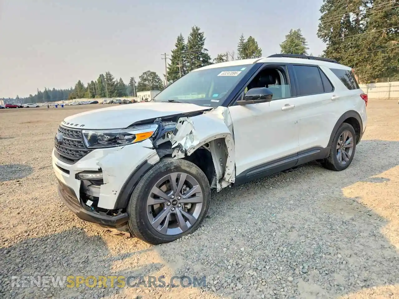 1 Photograph of a damaged car 1FMSK8DH7NGA78352 FORD EXPLORER 2022