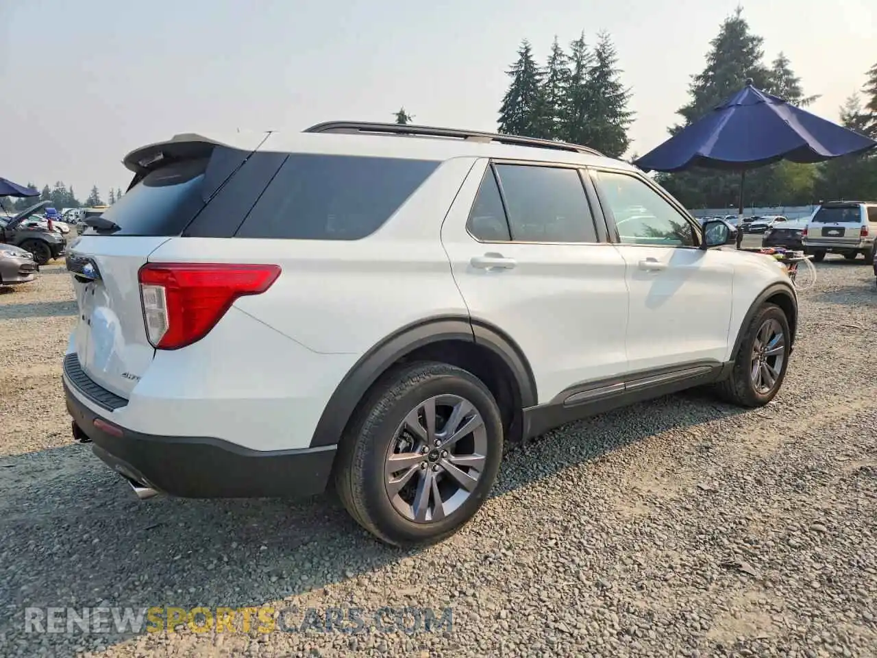 3 Photograph of a damaged car 1FMSK8DH7NGA78352 FORD EXPLORER 2022
