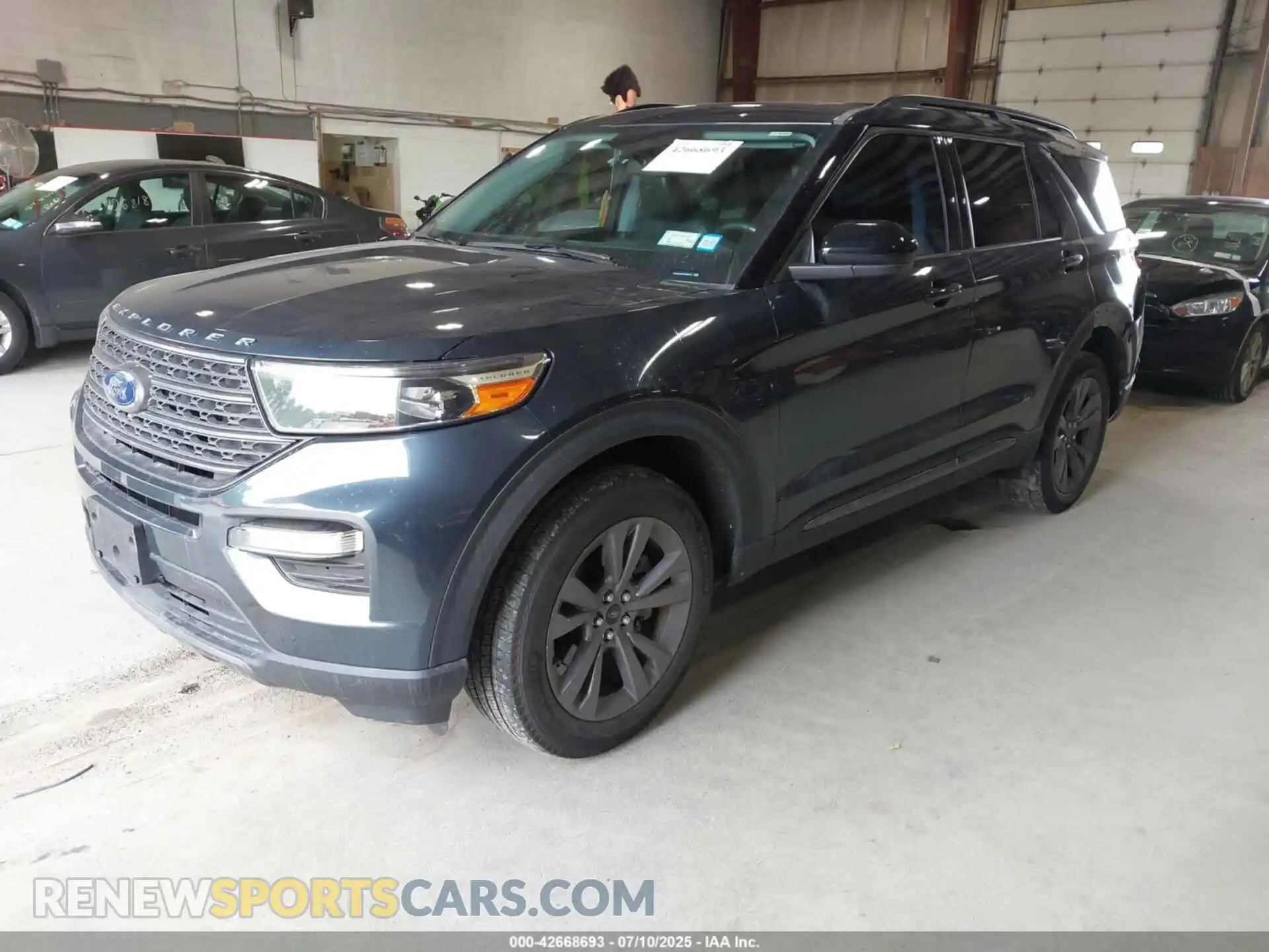 2 Photograph of a damaged car 1FMSK8DH7NGB94019 FORD EXPLORER 2022