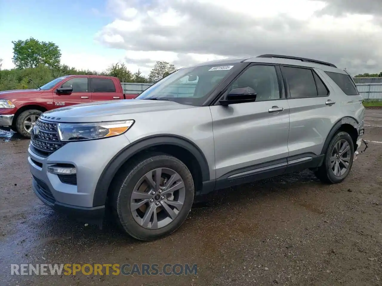 1 Photograph of a damaged car 1FMSK8DH7NGB94067 FORD EXPLORER 2022