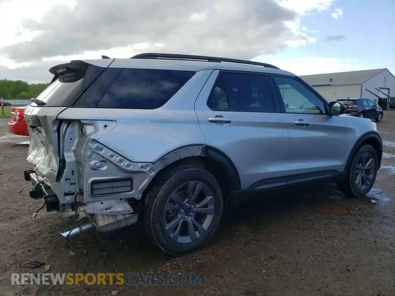 3 Photograph of a damaged car 1FMSK8DH7NGB94067 FORD EXPLORER 2022