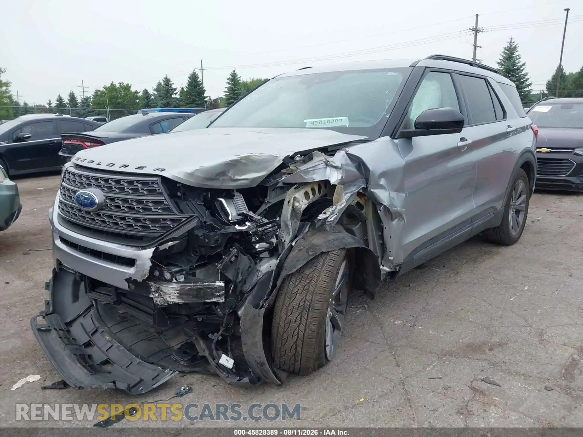 2 Photograph of a damaged car 1FMSK8DH7NGB94960 FORD EXPLORER 2022