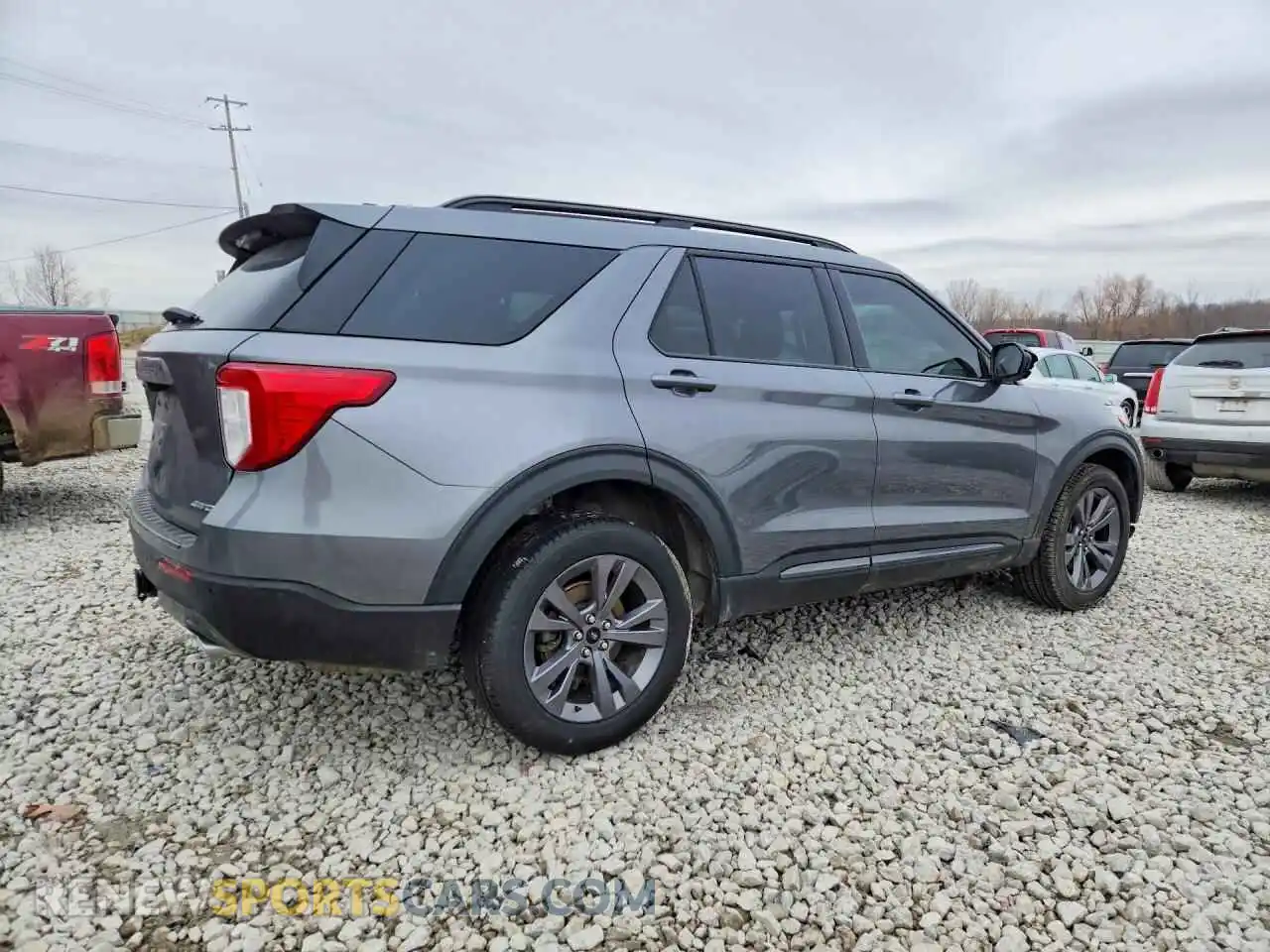 3 Фотография поврежденного автомобиля 1FMSK8DH7NGC28363 FORD EXPLORER 2022