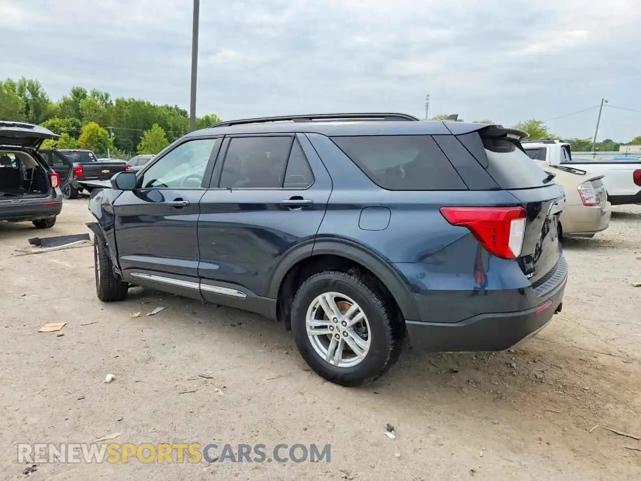 2 Photograph of a damaged car 1FMSK8DH8NGA13879 FORD EXPLORER 2022