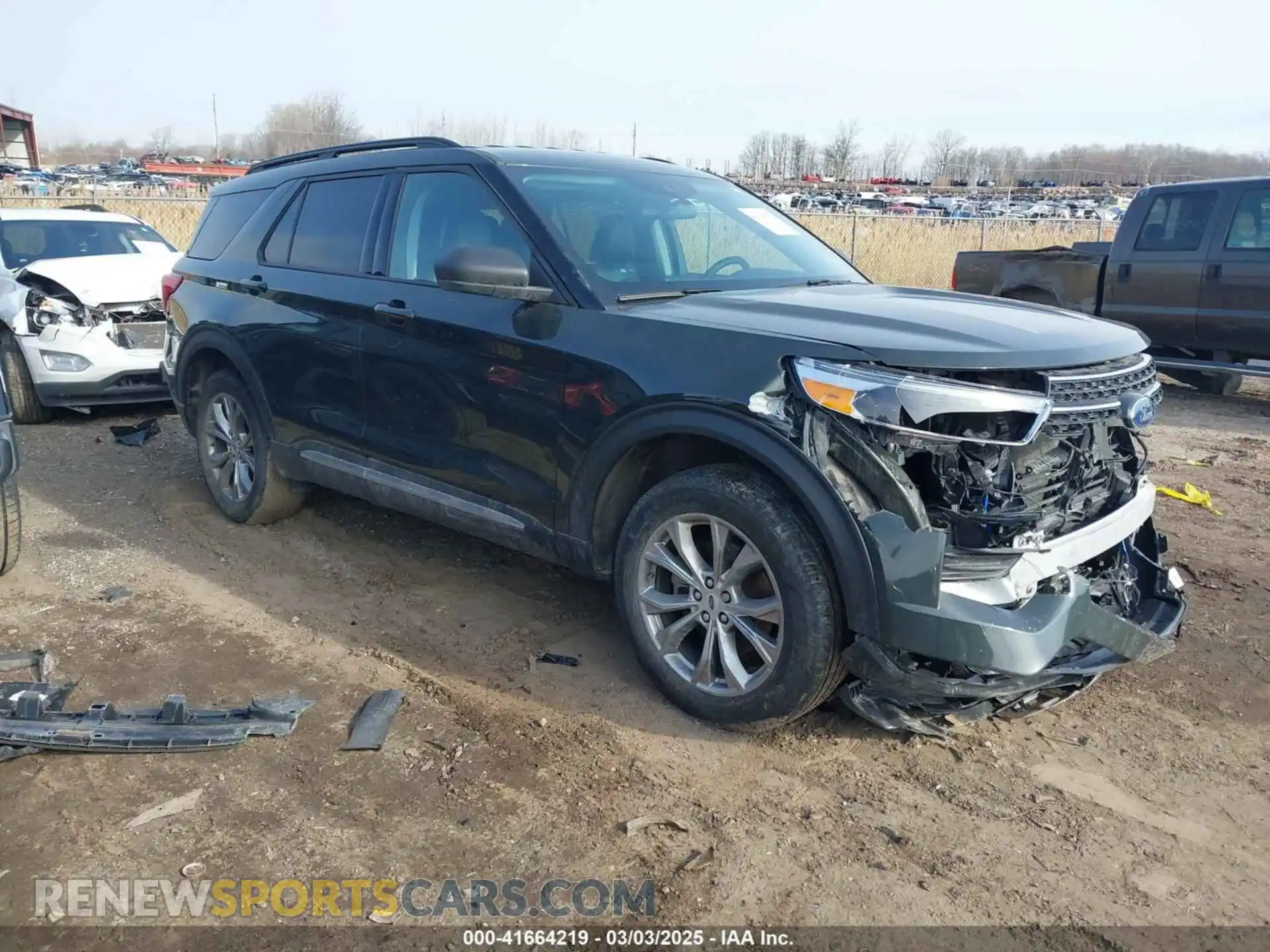 1 Photograph of a damaged car 1FMSK8DH8NGA46834 FORD EXPLORER 2022