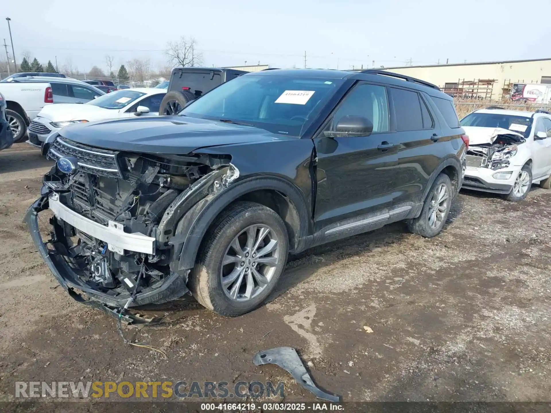 2 Photograph of a damaged car 1FMSK8DH8NGA46834 FORD EXPLORER 2022