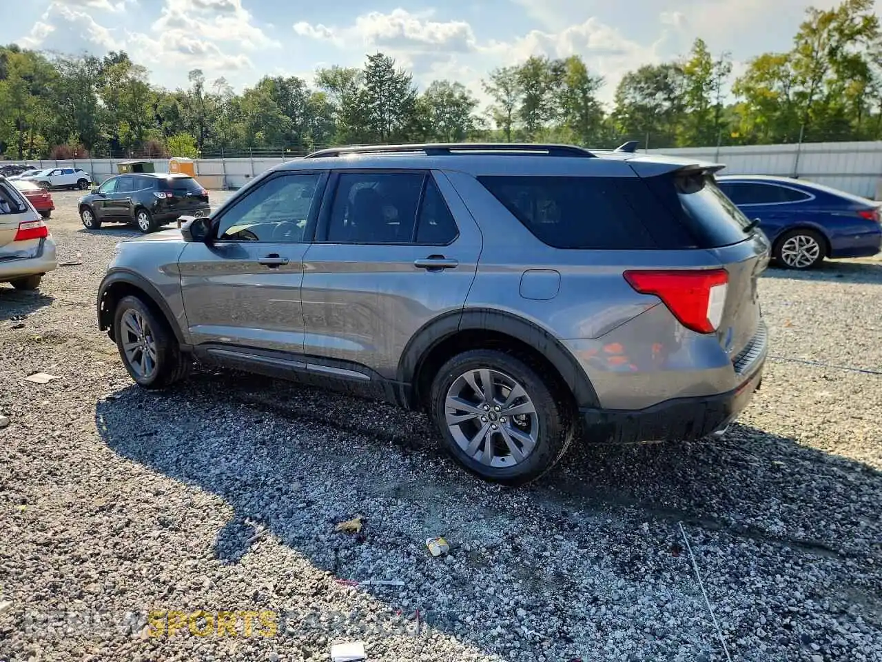 2 Photograph of a damaged car 1FMSK8DH8NGA47983 FORD EXPLORER 2022