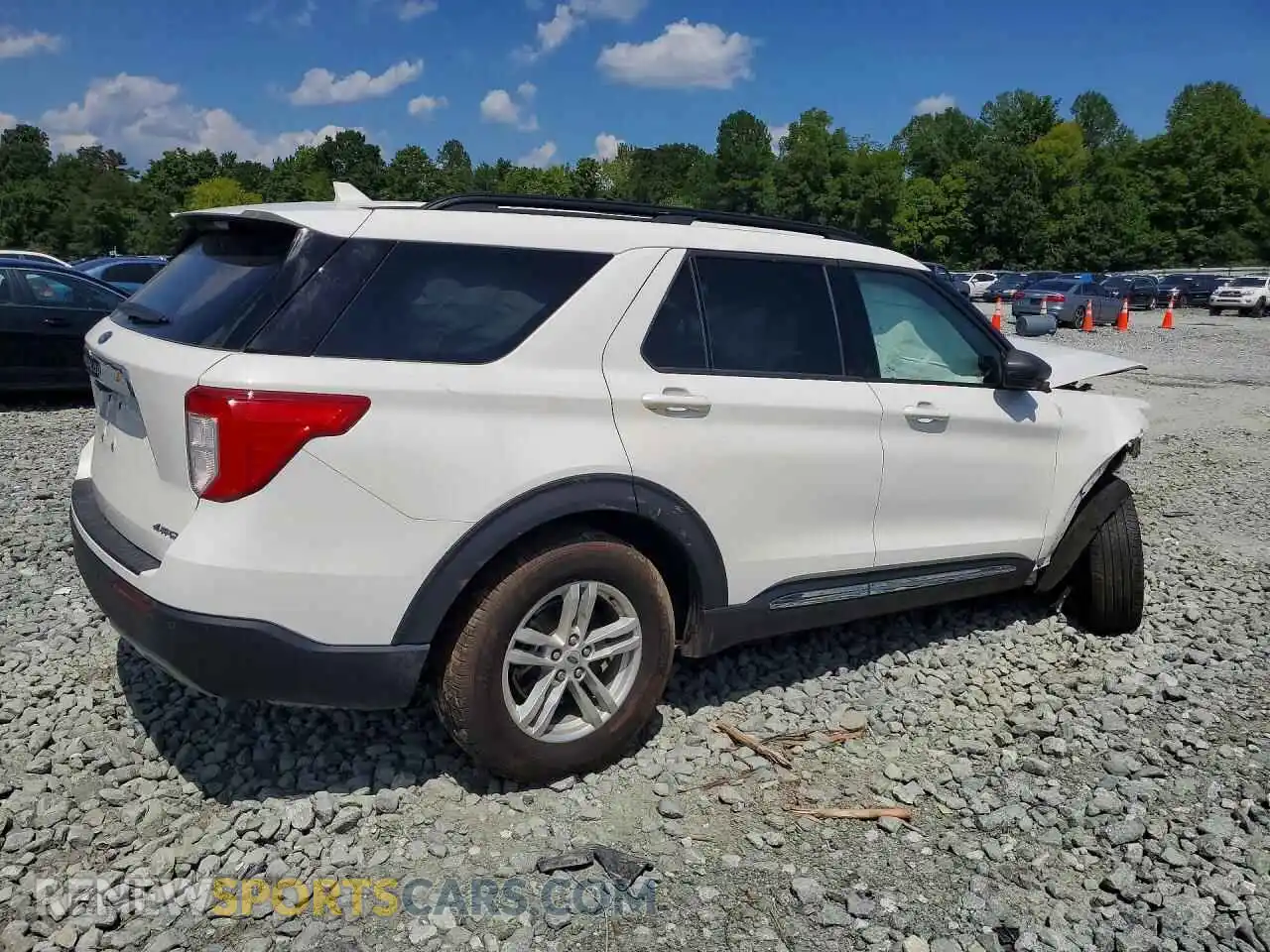 3 fotografías del automóvil dañado 1FMSK8DH8NGA71118 FORD EXPLORER 2022