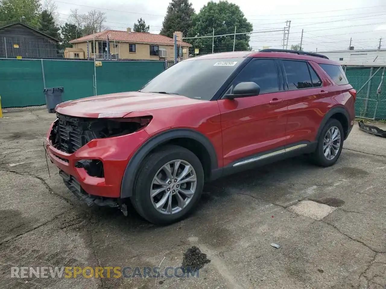 1 Photograph of a damaged car 1FMSK8DH8NGA72575 FORD EXPLORER 2022